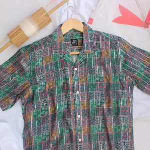 Men's Half Sleeves Casual Check Shirt [Neel Ghuri] S05